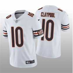 Men & Women & Youth Chicago Bears #10 Chase Claypool White Vapor Untouchable Limited Stitched Football Jersey->chicago bears->NFL Jersey